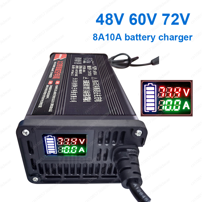72V 15A Fast Charger - 48V 60V 72V akıllı dijital ekranlı