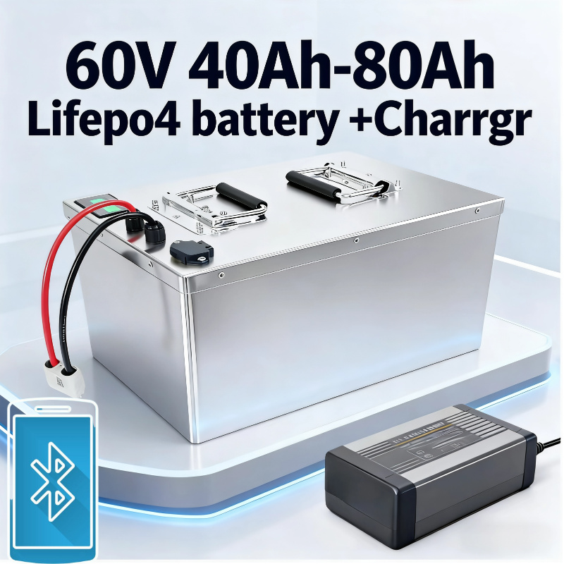 60V 50Ah Electric Scooter Battery - 60V LiFePO4 Pil 40Ah 50Ah 60Ah