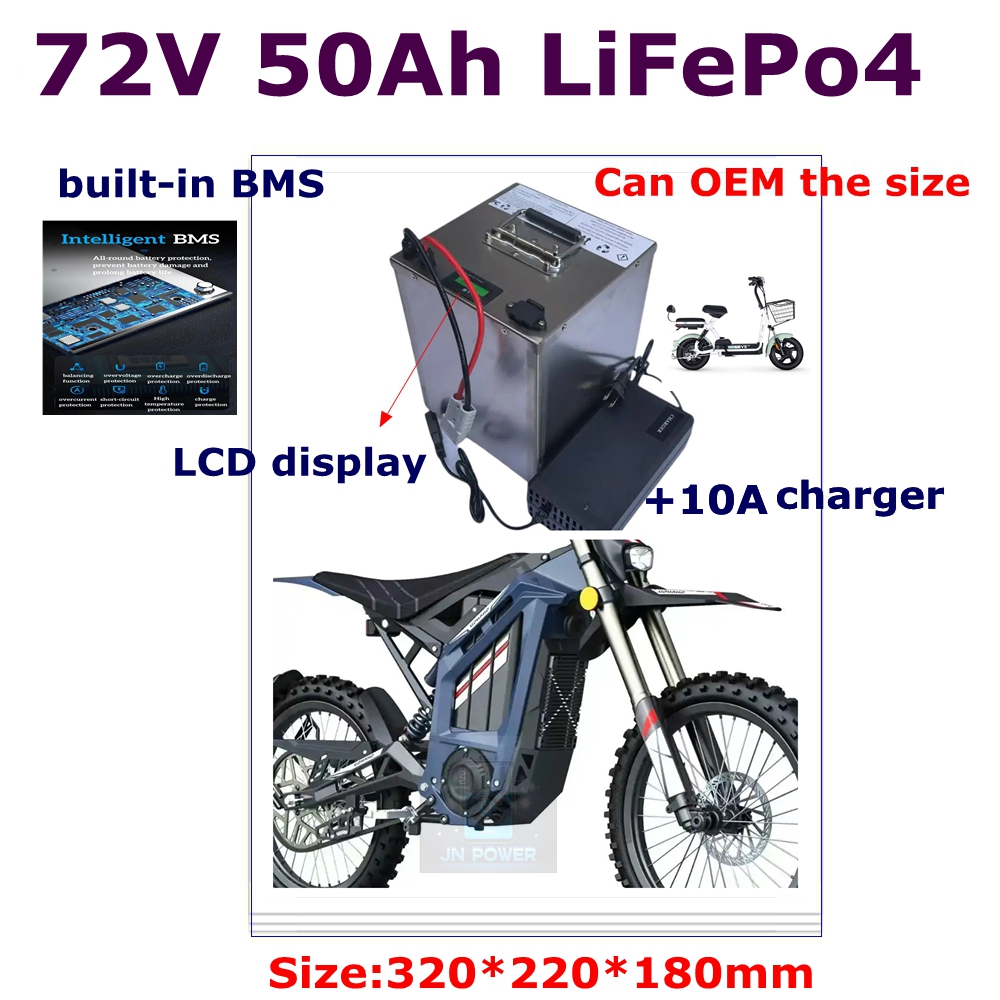 72V 40Ah Lifepo4 Battery Pack - JN-24S 72V 50Ah lifepo4 lityum pil