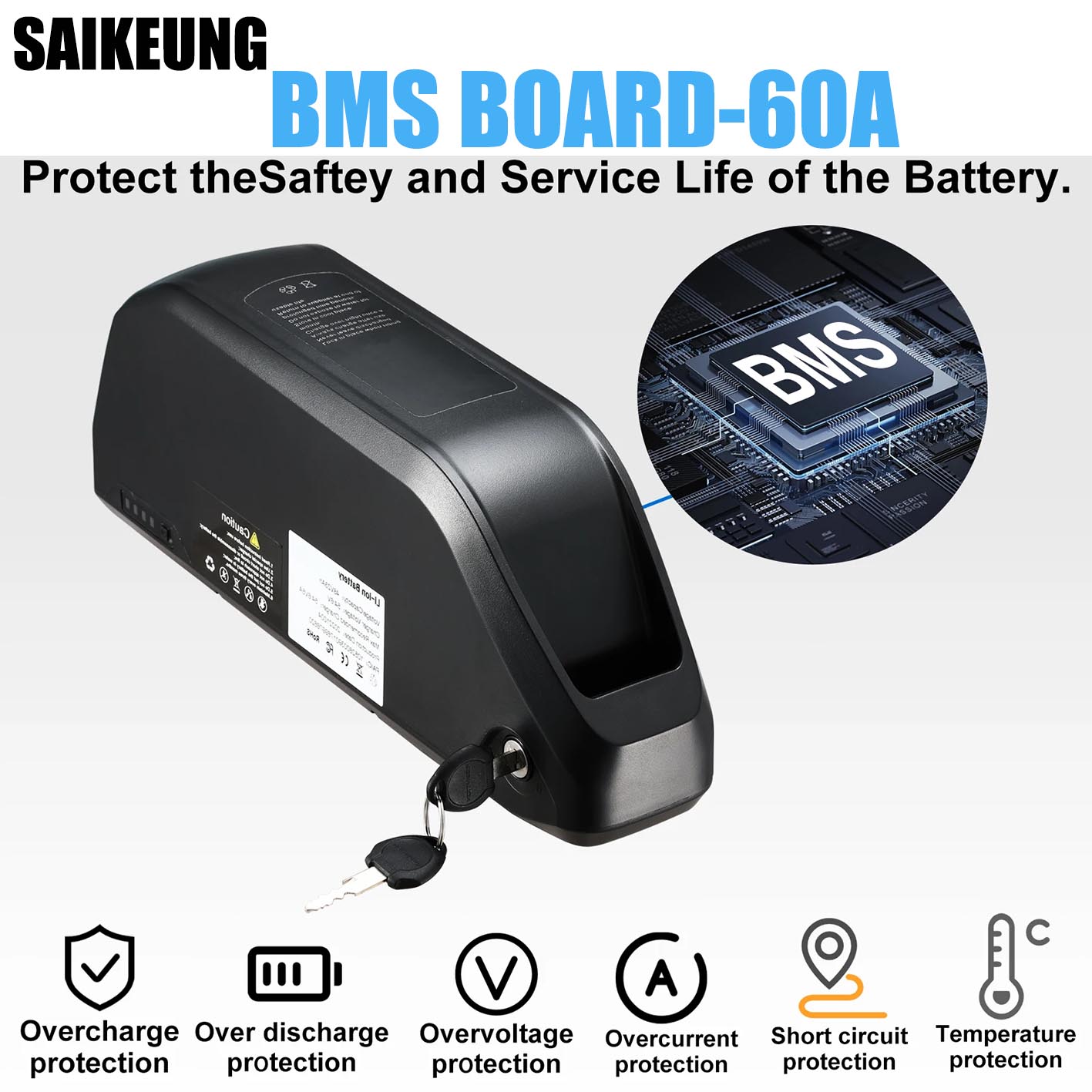 72V 40Ah Lifepo4 Battery Pack - 52V 45AH E-Bisiklet Bataryası 21700 60V