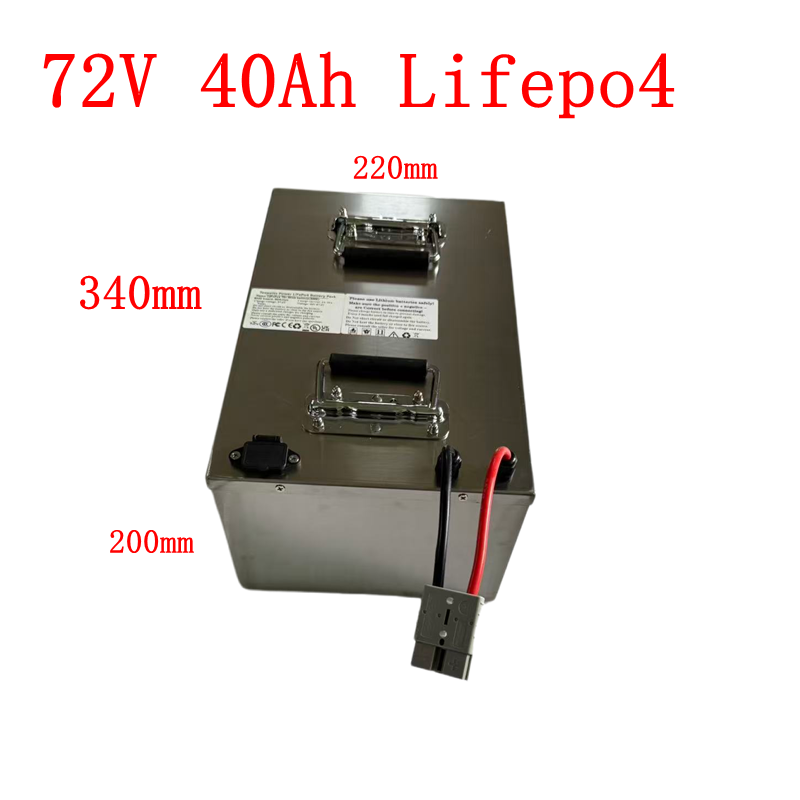 72V 40Ah Lifepo4 Battery Pack - 24S 72v 40ah lifepo4 lityum fosfat