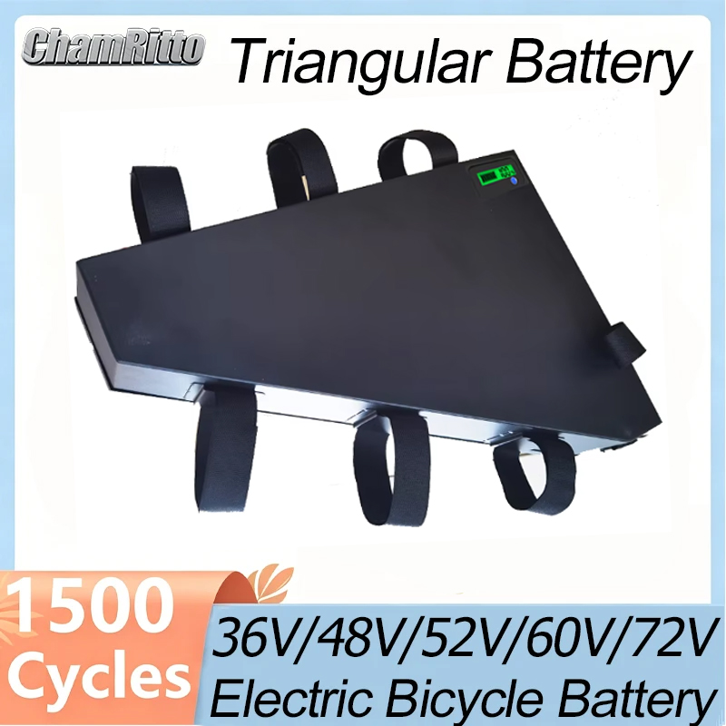 72V 50Ah 21700 Lithium Battery - Elektrikli Bisiklet 60v72v 3000w Üçgen batarya
