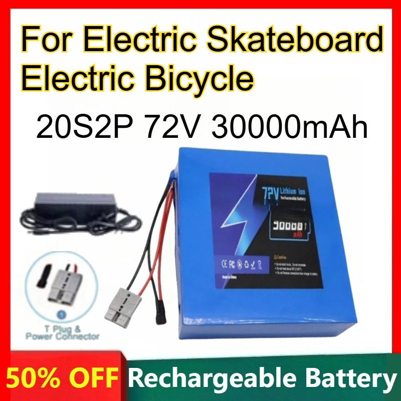 72V 40Ah Lifepo4 Battery Pack - 21700 Polimer Lityum Pil 20S2P 72V