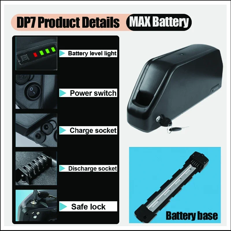ChampionPolly Ebike 48v50ah Bi - 72V 50Ah 21700 Lithium Battery incelemesi ve fiyatı