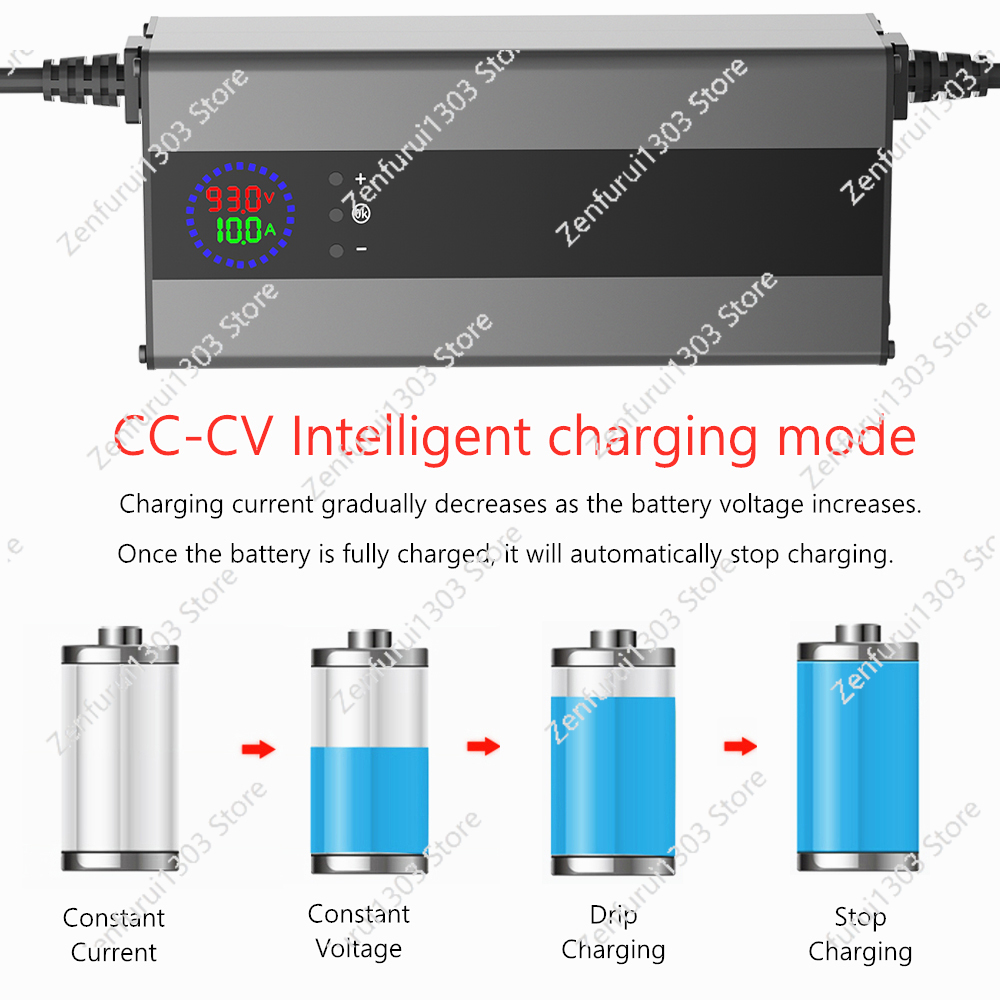 15A Akım Voltajı Ayarlanabilir - 72V 15A Fast Charger incelemesi ve fiyatı