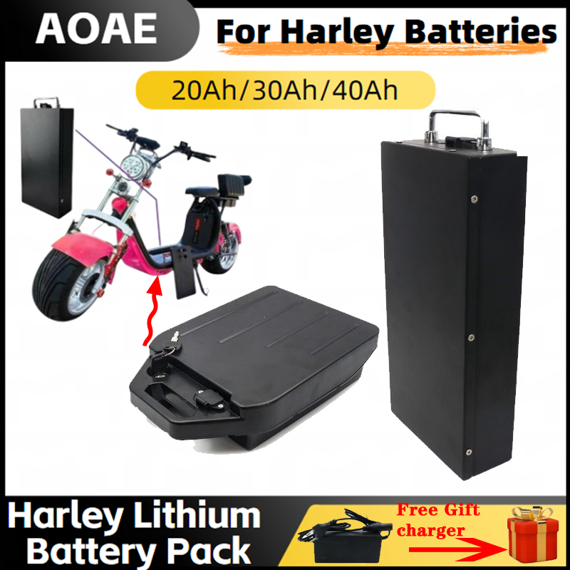 100% HarleyBattery 60V 20Ah30A - 60V 50Ah Electric Scooter Battery incelemesi ve fiyatı