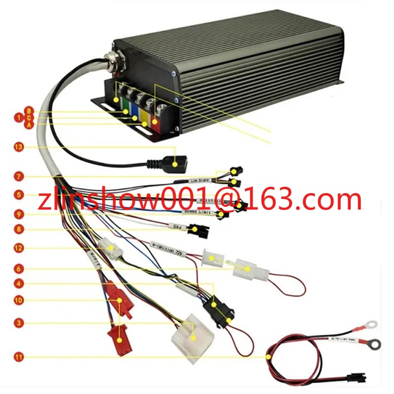 72V 100A 5000W Hall Sensörlü S - 72V 100A Sabvoton Controller incelemesi ve fiyatı