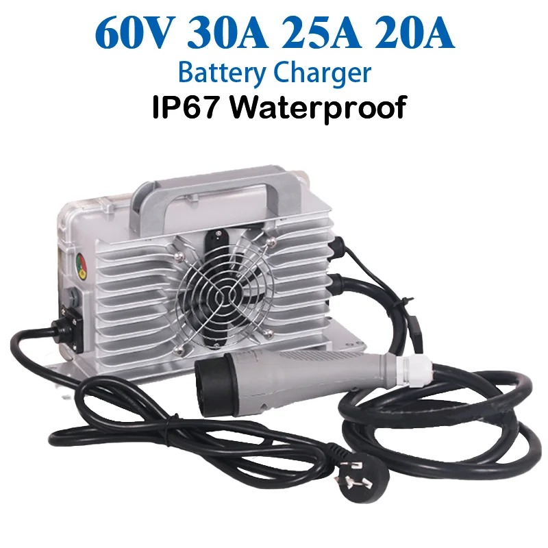 72V 30A 25A 20A IP67 Su Geçirm - 84V 20A Smart Charger incelemesi ve fiyatı
