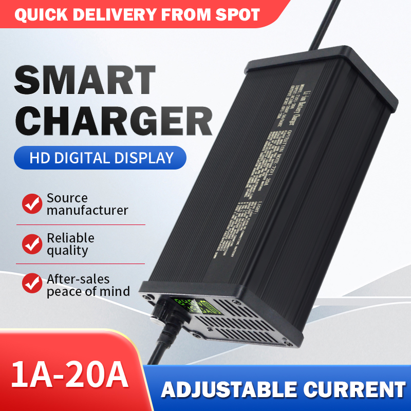 72V Ayarlanabilir Lityum Pil Ş - 72V 15A Fast Charger incelemesi ve fiyatı