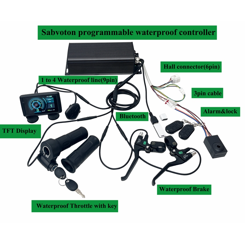 Sabvoton(MQCON) SVMC V2 72V 80 - 72V 100A Sabvoton Controller incelemesi ve fiyatı