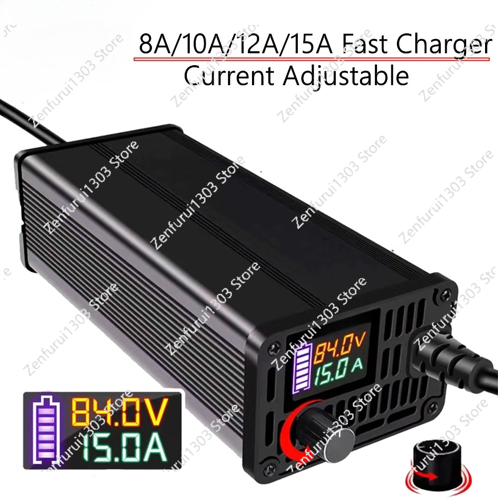 10A 15A 24V 48V 58.4V 72V 60V  - 72V 15A Fast Charger incelemesi ve fiyatı
