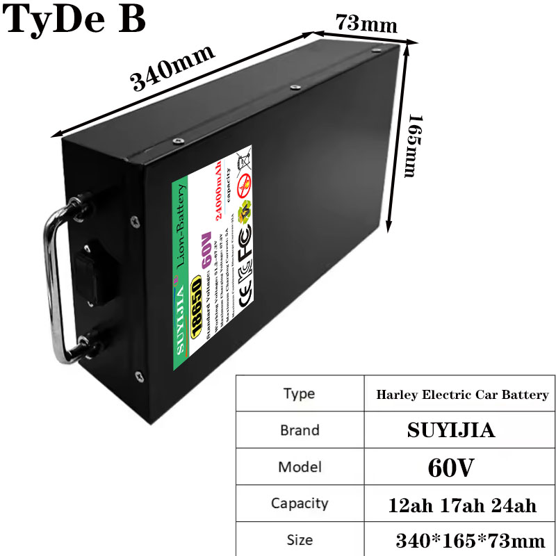 HarleyBatteryCitycocoElektrikl - 60V 50Ah Electric Scooter Battery incelemesi ve fiyatı