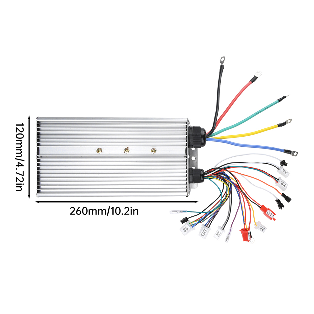 48V 60V 72V 84V 5000W fırçasız - 72V 100A Sabvoton Controller incelemesi ve fiyatı