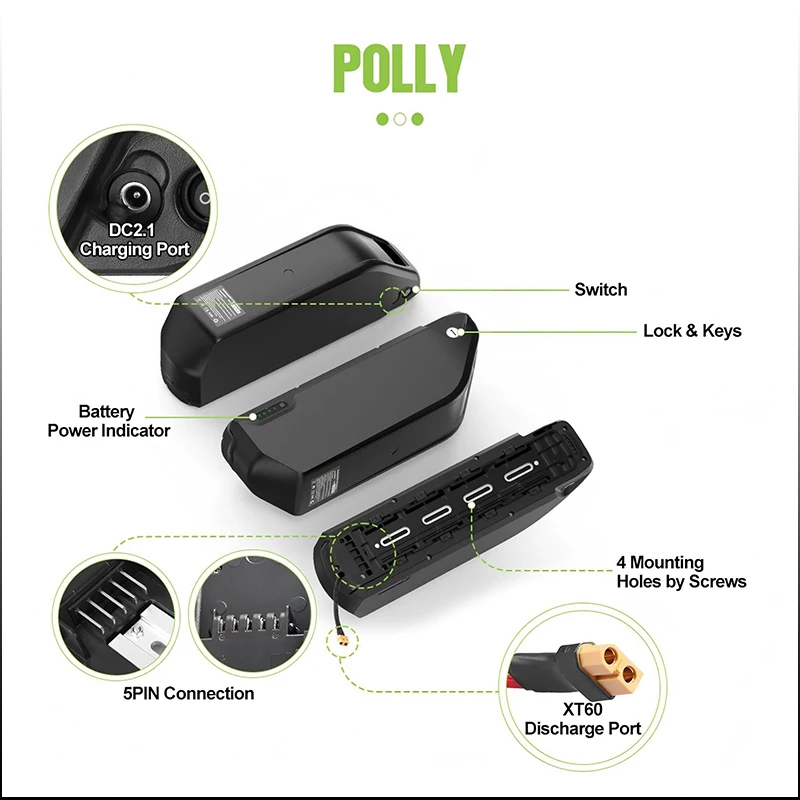 52v50ah Hailong Polly 48V 60V  - 72V 40Ah Lifepo4 Battery Pack incelemesi ve fiyatı