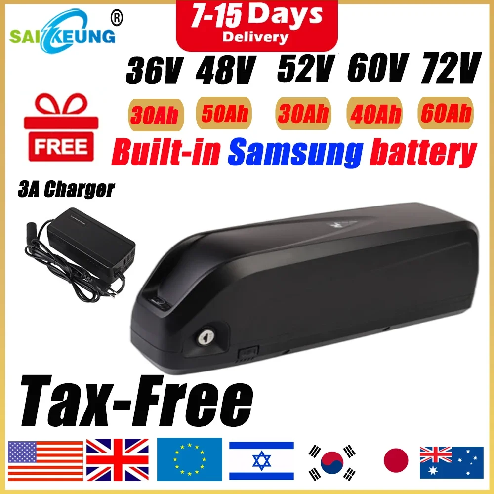 Hailong Polly 48V 52V 60V 36V  - 72V 40Ah Lifepo4 Battery Pack incelemesi ve fiyatı