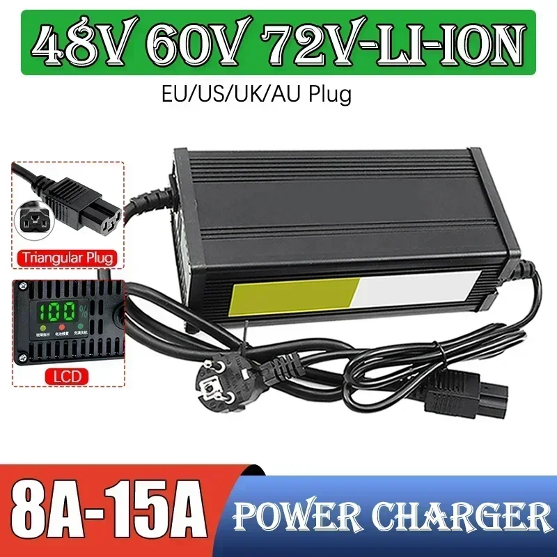 48V 60V 72V Elektrikli Araç Li - 72V 15A Fast Charger incelemesi ve fiyatı