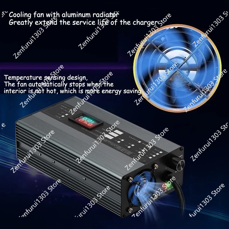 1A - 15A 36V 48V 58.4V 72V 60V - 72V 15A Fast Charger incelemesi ve fiyatı